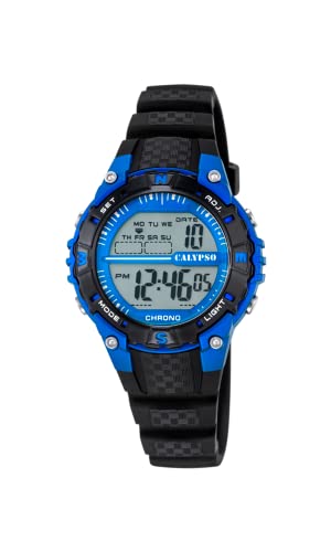 Calypso Unisex Digital Uhr mit Plastik Armband K5684/5