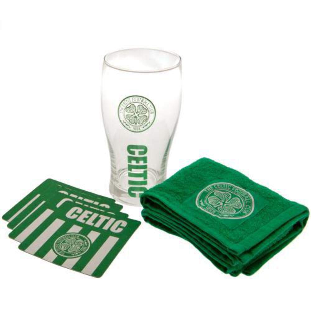 Celtic F.C. Mini-Glas-Bar-Set, offizielles Lizenzprodukt