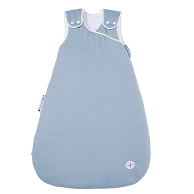 Babyschlafsack Premium Ganzjahresschlafsack Babyschlafsäcke blau Gr. 70