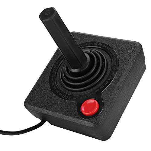 Retro Classic Joystick für Atari 2600 System, Arcade Controller Gamepad 4pin, Compatible mit Atari 7800 Konsole