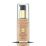 Foundation Face Finity All Day Flawless 3 en 1-80 Bronze, 3er Pack (3 x 30ml)