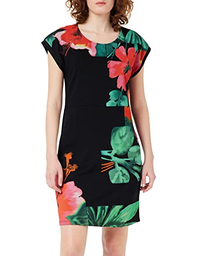 Desigual Damen Vest_Pacific Ocean Kleid, Schwarz (Negro 2000), Small (Herstellergröße:S)