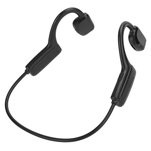Lazmin112 Knochenleitungs-Kopfhörer, kabellos, Bluetooth 5.1, Geräuschunterdrückung, Ohrbügel, Sport-Kopfhörer, wasserdicht und schweißfest (#1)