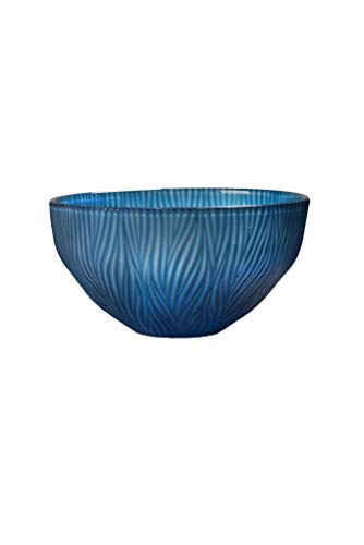 sompex Dinah Vase/Schale, Farbe:blau, Größe:29 x 14.5 cm