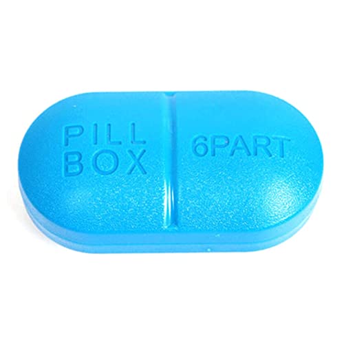 SkVLf Faltbares Pillenetui aus Kunststoff: Mini-Reise-Medikamentenbox mit niedlichem Design (Farbe: 03)