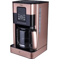 Fakir Aroma Grande / Kaffeemaschine, Filterkaffeemaschine mit Glaskanne, mit Touch-Display, Wasserstandsanzeige, bis zu 12 Tassen, rosé - 1000 Watt