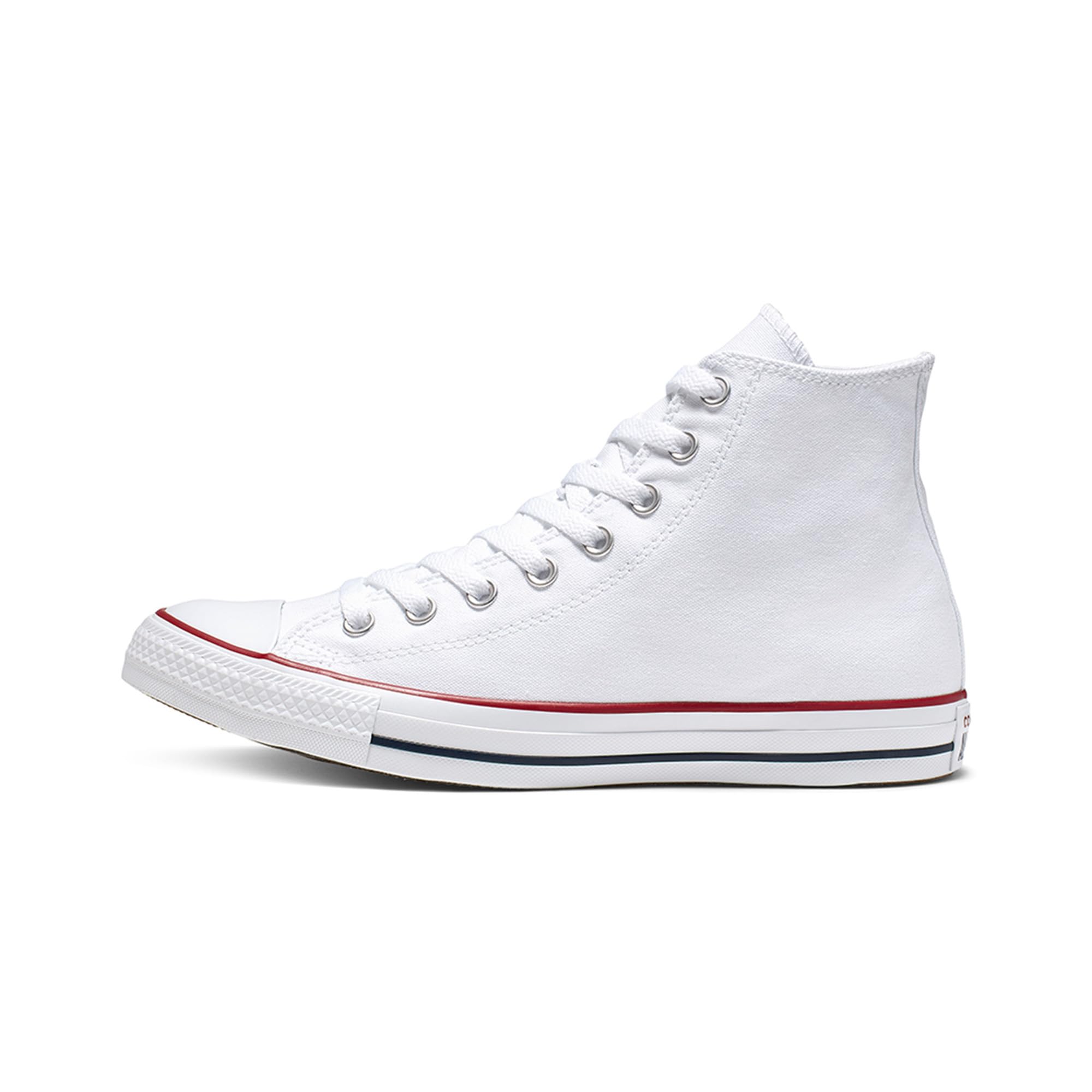 Converse All Star Hi Canvas Sneakers, Optical White, 45 EU