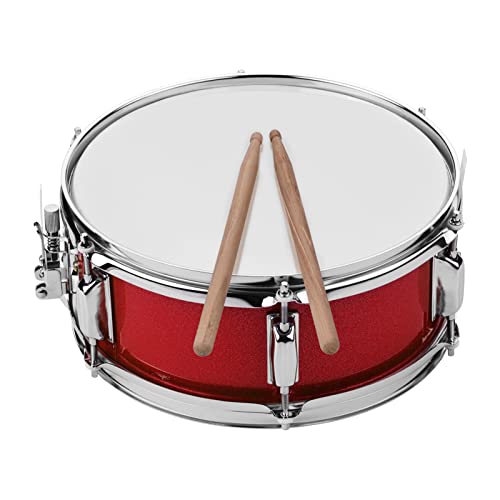 YIWENG 12-Zoll-Snare-Drum-Fell mit Drumsticks-Schultergurt-Drum-Key für Studentenband