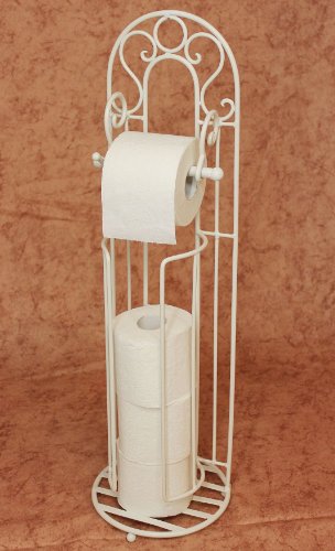Home affaire Toilettenrpapierständer Antik weiß