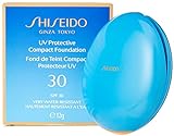 Shiseido Sun Protective Compact Foundation SPF 30 unisex, Sonnenmakeup 12 g, Farbe: dark ivory, 1er Pack