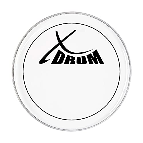 XDrum 20" Oil Hydraulic Schlagzeugfell (20 Zoll, Drumhead, Ölfell, saubere Klangverteilung und Klangtiefe, kurzes Sustain bei trockenem Sound)