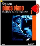 Blues Piano 1 von Tim Richards - Blues-Schema - Blue Notes - Improvisation - mit Online Audio, NK - Neuausgabe 2019 - ED9695 9783795757274