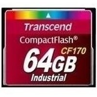 Transcend CF170 Industrial - Flash-Speicherkarte - 16GB - 170x - CompactFlash (TS16GCF170)