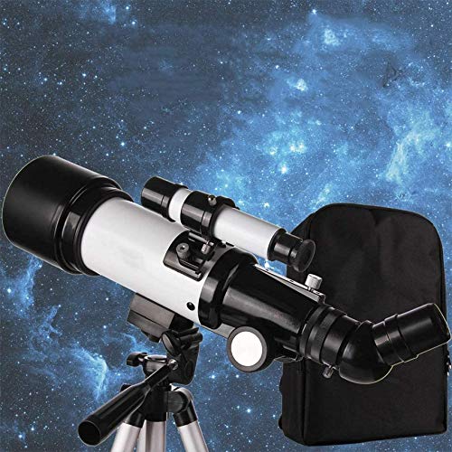 Astronomical Telescope Stargazing High List Telescope,Outdoor Astronomical Telescope with Tripod and Backpack Suitable for Students, Children and Adults (Color : A+Photo QIByING