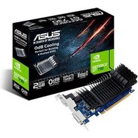 ASUS GT730-SL-2GD5-BRK - Grafikkarten - GF GT 730 - 2 GB GDDR5 - PCIe 2.0 Low-Profile - DVI, D-Sub, HDMI - ohne Lüfter