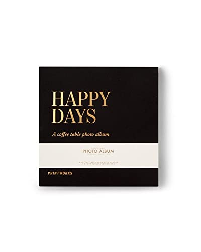 Photo Album - Happy Days Black (S)