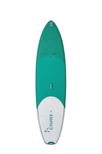 Stand Up Paddle Surfboard von NOARD No. 004 I 326x76x15cm I Smaragd Grün I Geeignet für Anfänger und Profis I Zubehör im Lieferumfang enthalten