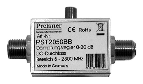 Preisner PST2050BB F F Silber Kabelschnittstellen-/adapter (PST2050BB)