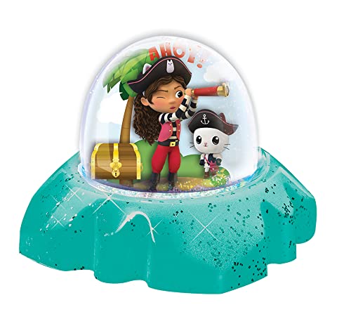 Cefa Toys - Schneebälle das Puppenhaus von Gabby, 2 Kuppeln, Ton, Puruprin, zuschneidbar, geeignet für Kinder ab 6 Jahren.