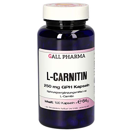 Gall Pharma L-Carnitin 250 mg GPH Kapseln, 1er Pack (1 x 64 g)