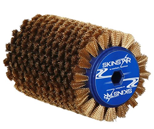SkinStar Belagbürste Rotorbürste Skibelag-Rotationsbürste Speed Brush Kupfer Bronze 120mm