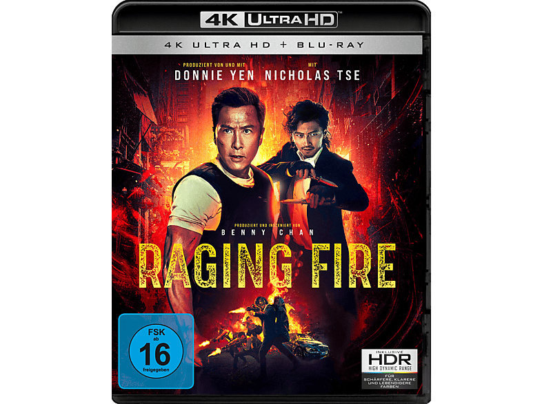 Raging Fire 4K Ultra HD Blu-ray +