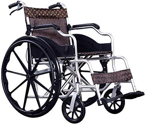 Rollstühle, zusammenklappbarer dicker Aluminiumrollstuhl, alter Roller-Rollstuhl für Behinderte