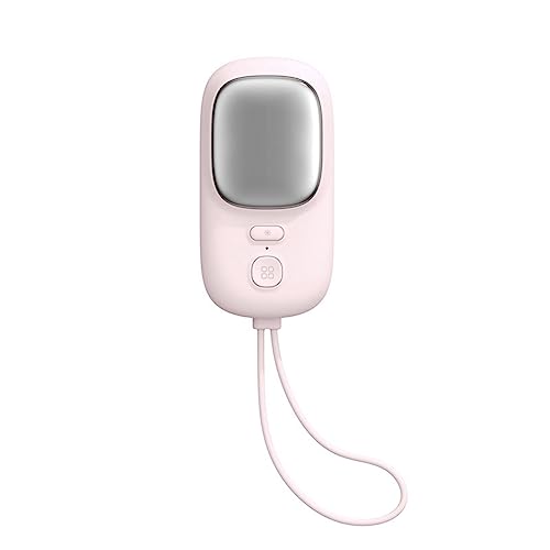 Reapyyt Tragbarer Hand-Mini-Ventilator, Halbleiter-USB-Kühlung, Flügellose Ventilatoren, Geräuschloser Taschenventilator, Schreibtisch-Wohnheim-Ventilator, Pink