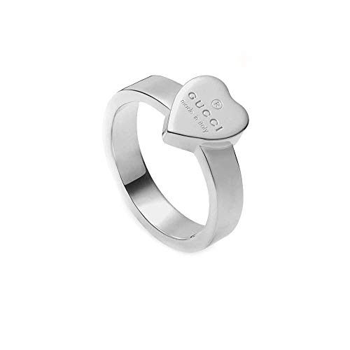 Gucci Damen-Ring mit graviertem Herz Sterlingsilber Gr.51 YBC22386700151