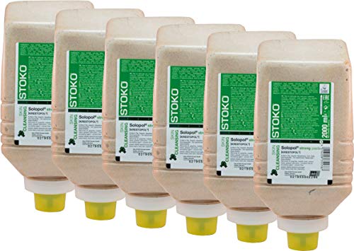 Stoko Hautreinigungspaste Solopol Strong, Großpackung 6 Softflaschen AÂÂ´ 2ml K42111