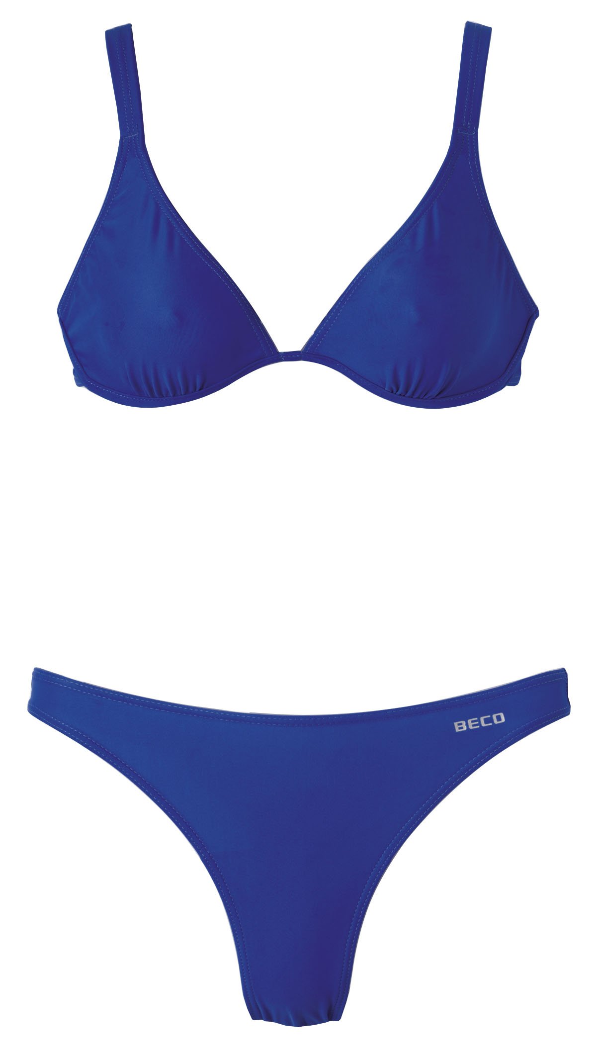 Beco Damen Schwimmkleidung Bikini-Set, blau, 40