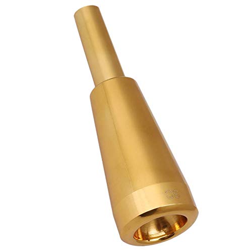 Tlilyy 3C Mundstück aus Metall Gold für o und Trumpet C