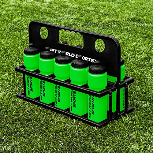 FORZA 10 Wasserflaschen und Flaschenträger (750ml) - BPA-freier Kunststoff erhältlich (Grün)