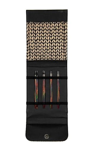 Lana Grossa - Rundstricknadel-Set Design Holz multicolor klein (schwarz)