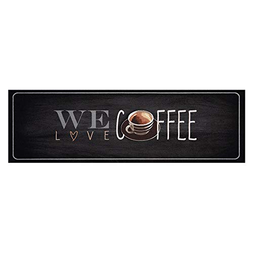 Küchenläufer »We love Coffee«, Zala Living, rechteckig, Höhe 5 mm, waschbar