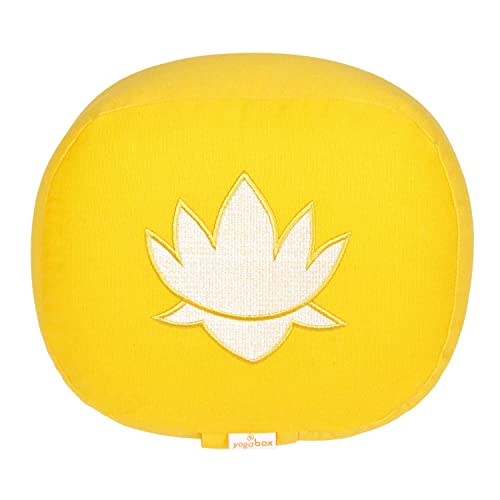 Yogakissen oval Lotus Stick Basic, dotter