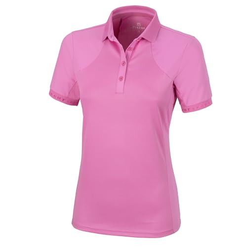 Pikeur Polo Shirt Damen Fresh Pink Sportswear FS 2024, Größe:38