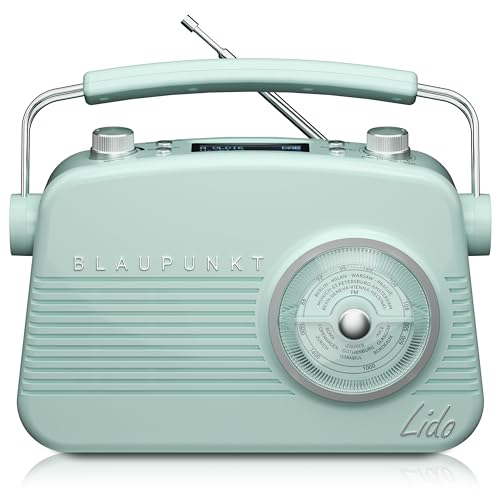 Blaupunkt Nostalgie Radio mit DAB+ Lido BL - Bluetooth 5.0 - Kopfhöreranschluss - DAB+ Senderspeicher