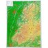 Georelief 3D Reliefkarte Schwarzwald