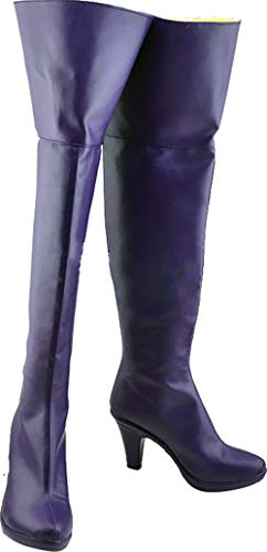 GSFDHDJS Cosplay Stiefel Schuhe for The Seven Deadly Sins Merlin