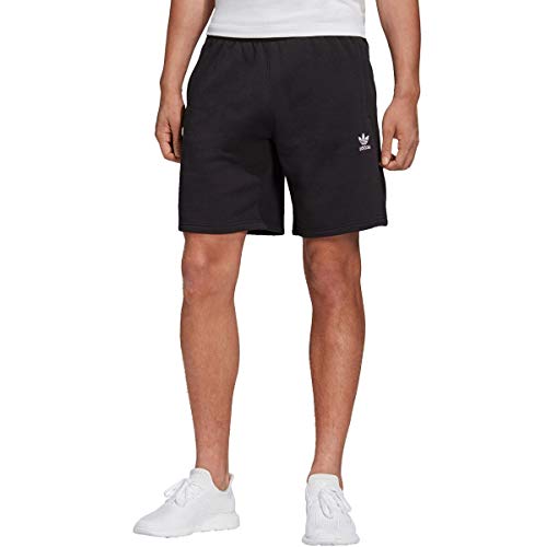 adidas Originals Men's Trefoil Essentials Shorts, Black, Large