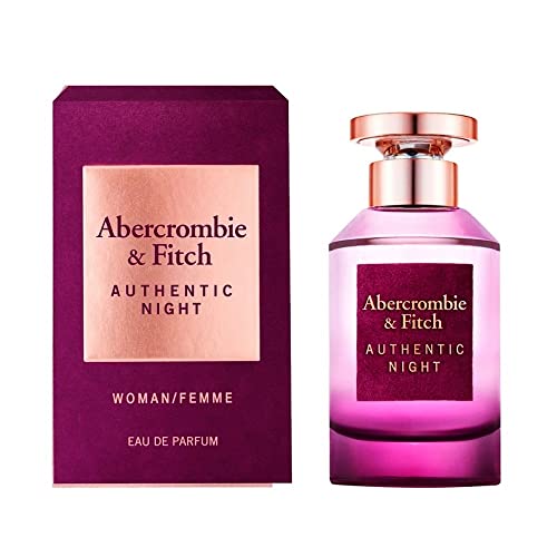 Abercrombie & Fitch Authentic Night For Women Eau De Parfum Spray 50ml