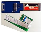 M-ware Electronics Verwenden Sie eine M.2 NVMe SSD am ExpressCard-34-Slot, z.B. für Samsung 950/960/970 EVO. ID19499