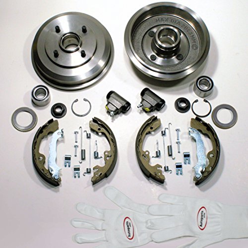 Autoparts-Online Set 60005764 Bremstrommel/Bremsen Set für Hinten/für die Hinterachse