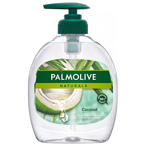Palmolive Naturals Handseifenpumpe - Kokos - 6er Pack (6 x 300ml)