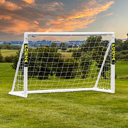 Net World Sports Forza Fußballtore - das Beste Tor bei jedem Wetter - 5 Größen (1,8m x 1,2m mit einem Klicksystem)