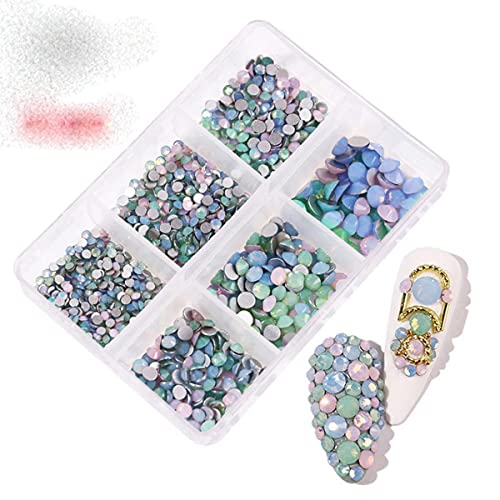850Pcs / Box 6 Form DIY Art Diamant Mini Art Strasssteine ​​​​Kit Kristall Acryl Boxed Set Art Decorations-LZ04