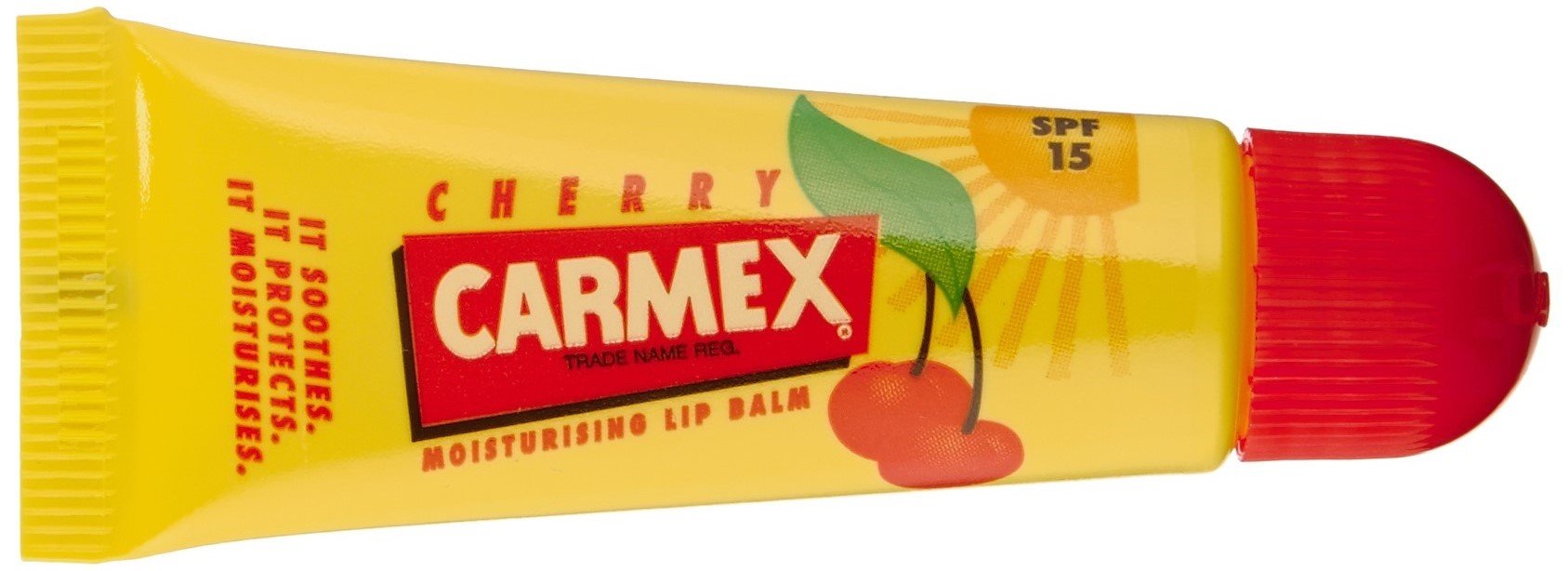 Carmex Cherry Lippenbalsam Tube, 12er Pack (12 x 10 g)