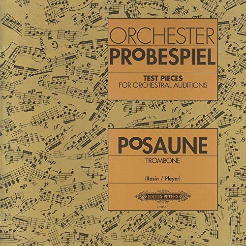 Orchester Probespiel : Posaune