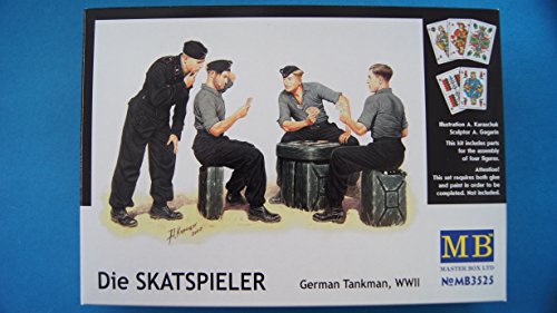 Masterbox MB3525 - 1/35 Skatspieler, Figurensatz
